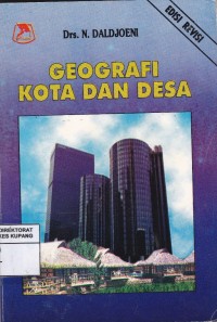 Image of Geografi Kota dan Desa